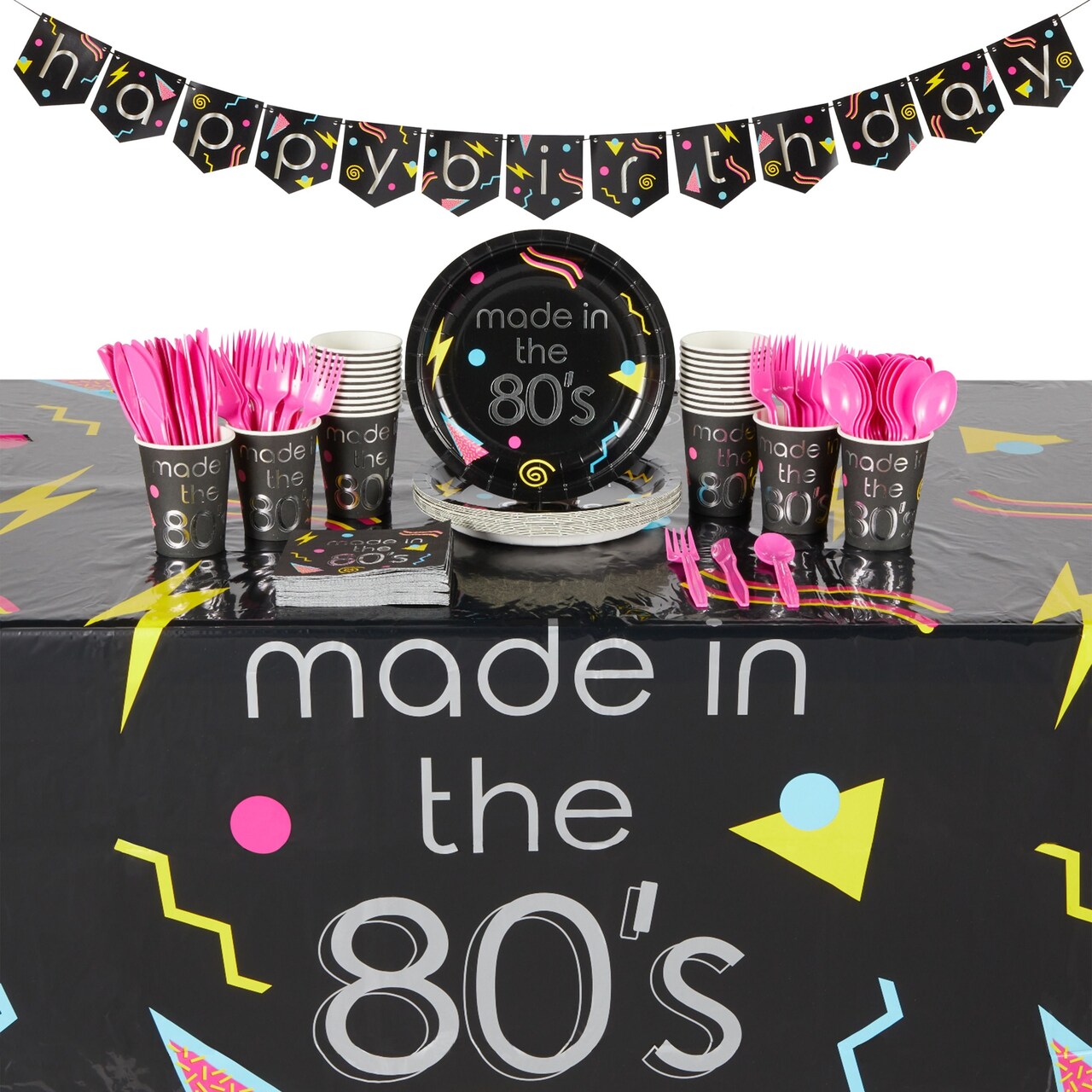 80s Birthday Party Decorations